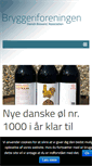Mobile Screenshot of bryggeriforeningen.dk